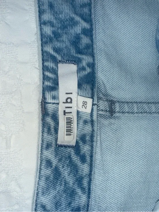 Tibi Acid Iceberg Denim Sid Jean - Picture 4 of 6